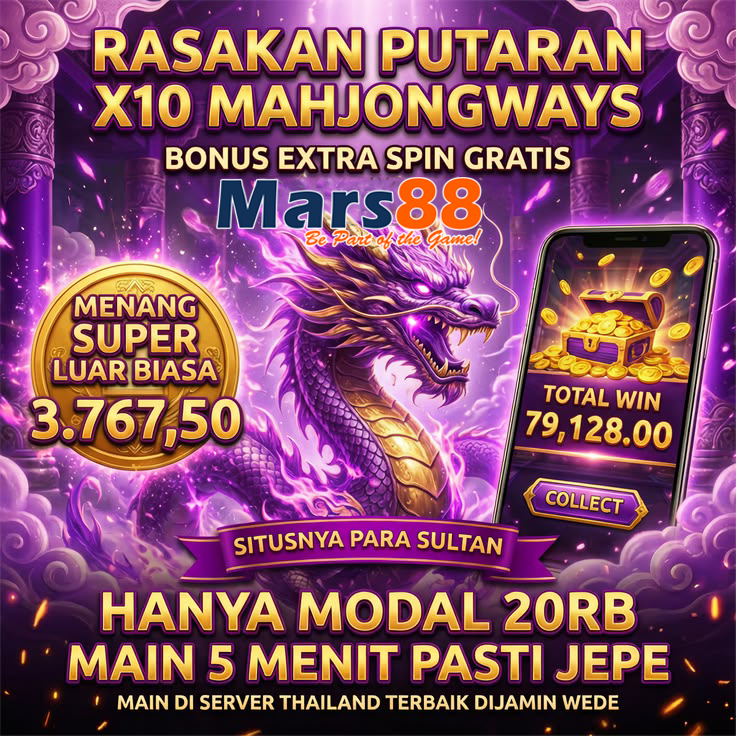 Mars88 Hub Slot Online dengan Pilihan Slot777 dan Sorotan Slot Gacor
